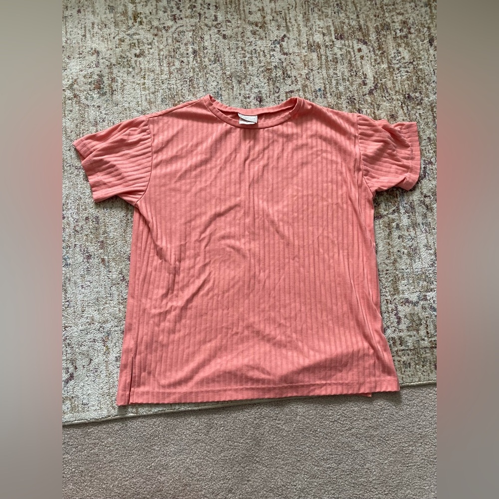 Company Collections Oversized Ribbed Shirt